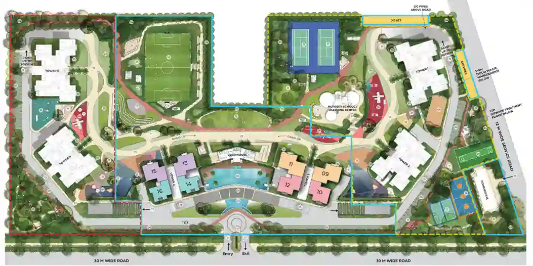Conscient Elevate Vista master plan